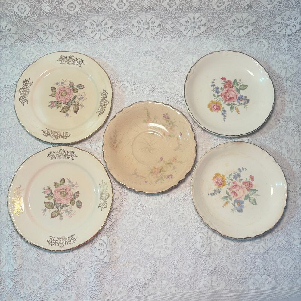 Vintage Plate Assortment